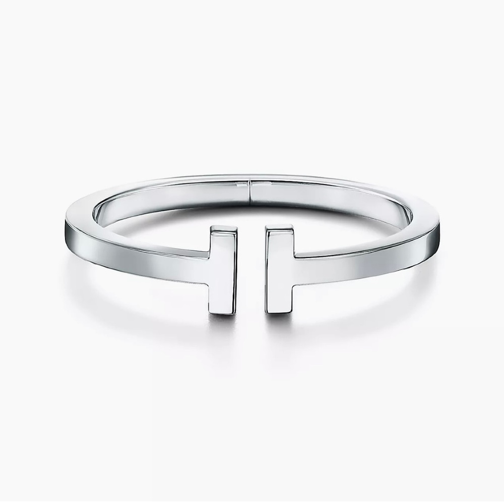 Tiffany square bracelet in sterling silver